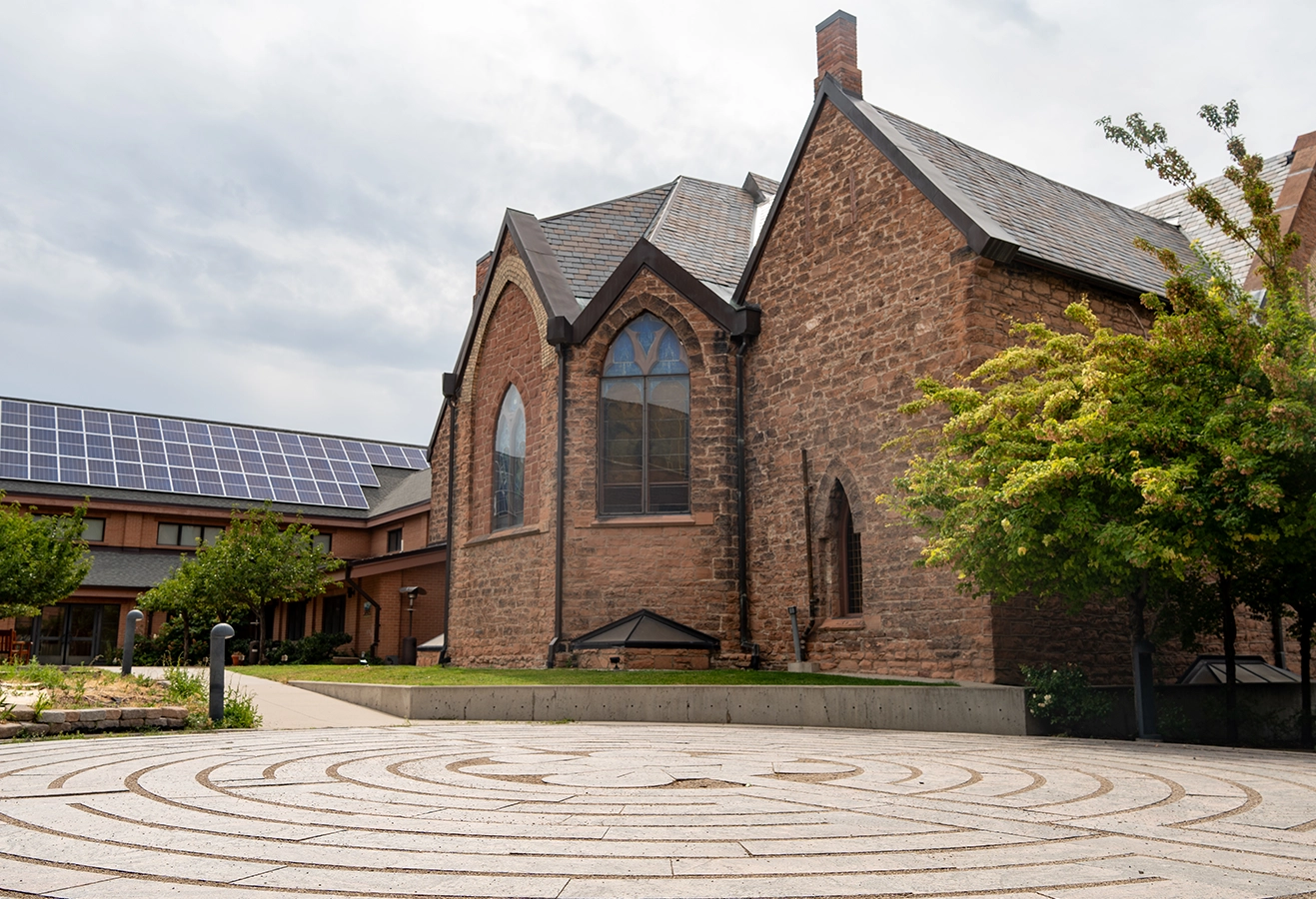 Labyrinth Labyrinth at the Episcopal Church of Utah