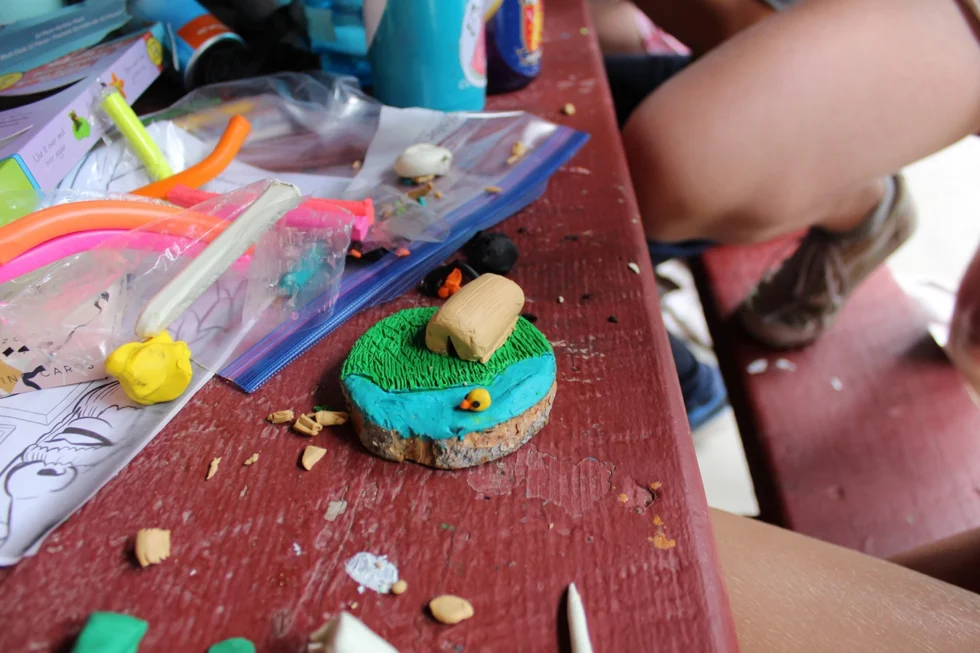 Crafts at Camp Tuttle